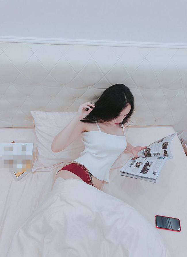 Làn da ngày càng trắng mịn, hồng hào.&nbsp;