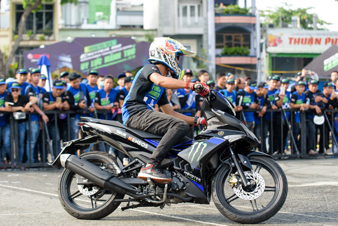 Exciter 150 phiên bản Moster Energy MotoGP dũng mãnh như báo đêm - 5