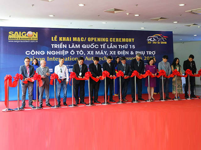 Tin tức ô tô - Khai mạc triển lãm Saigon Autotech 2019 lần thứ 15 tại Trung tâm hội chợ và Triển lãm Sài Gòn