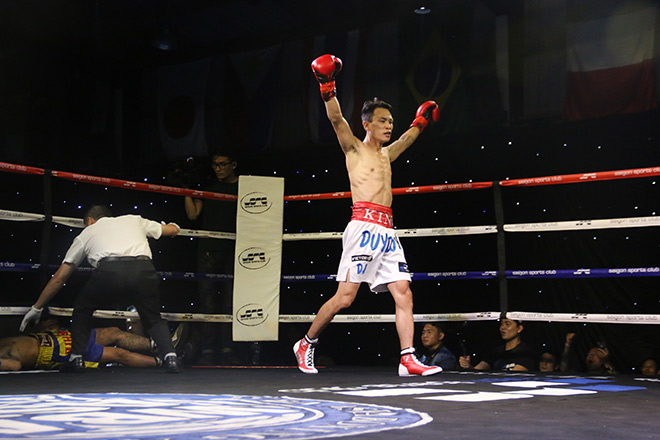 DJ Đức Duy bị đánh “vỡ đầu” thành võ sĩ bất bại châu Á - 1