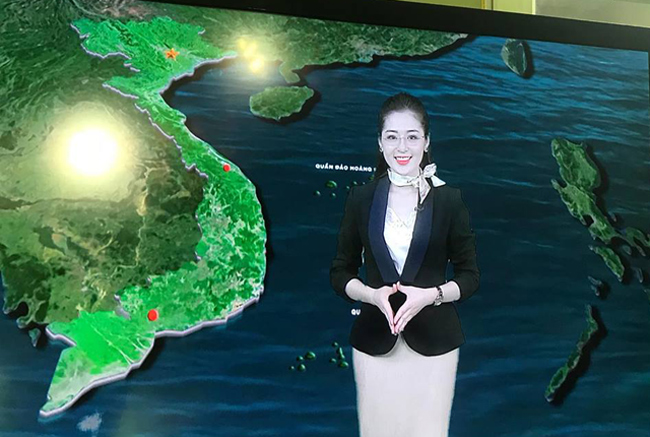 Thanh Tâm từng dẫn bản tin thời tiết và nhiều bản tin quan trọng khác của Đài truyền hình Quảng Ninh. 