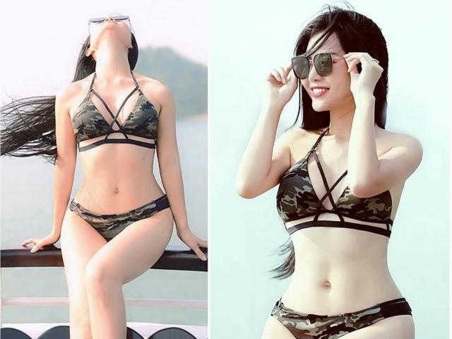 Ảnh bikini bốc lửa của ”Lan Cave” Thanh Hương trên du thuyền 5 sao