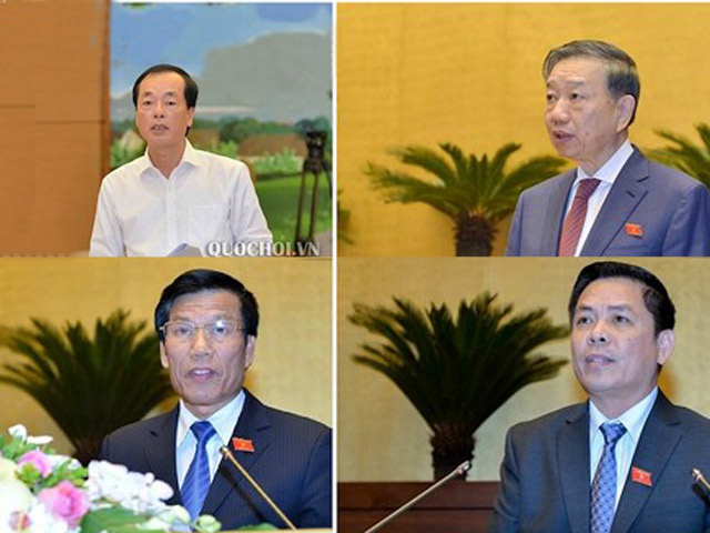 Tin tức trong ngày - 4 tư lệnh ngành sắp “đăng đàn” trả lời chất vấn vấn đề nóng