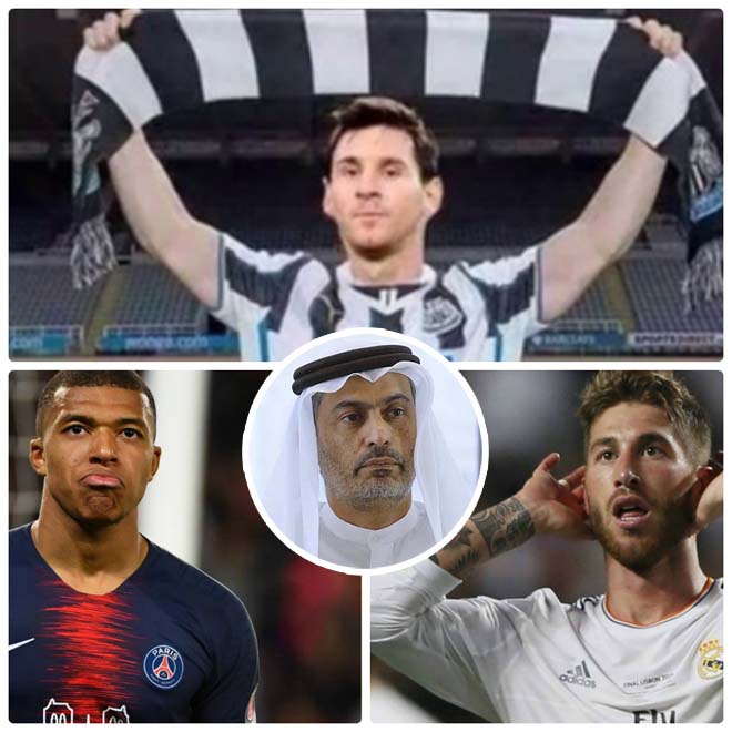 Tỷ phú UAE mua CLB Anh 350 triệu bảng: Chơi trội tậu Messi, Mbappe, Ramos? - 1