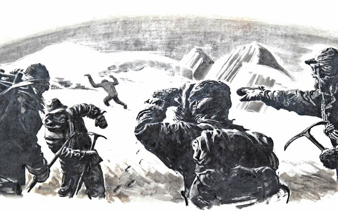 Phát hiện dấu chân người tuyết? - 1