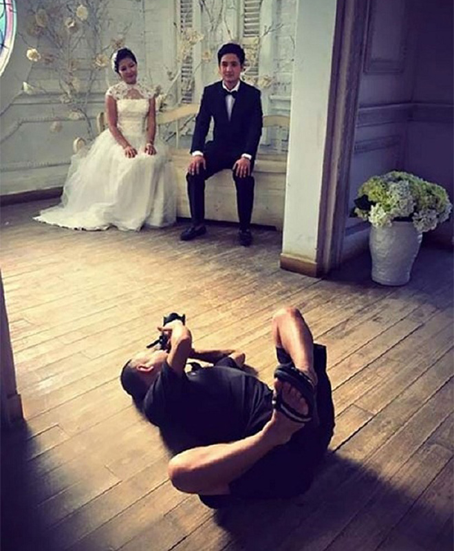 Các nhiếp ảnh gia thích làm "trò cười" khi chụp ảnh cưới - 6