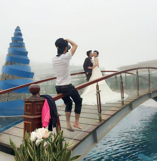 Các nhiếp ảnh gia thích làm "trò cười" khi chụp ảnh cưới - 7