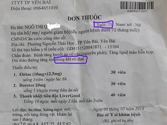 Sức khỏe đời sống - Cụ bà 71 tuổi ở Yên Bái được chẩn đoán... có thai