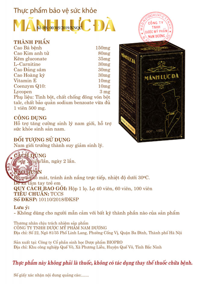 Mãnh Lực Đà - Bí quyết giúp quý ông tự tin trước bạn đời - 3