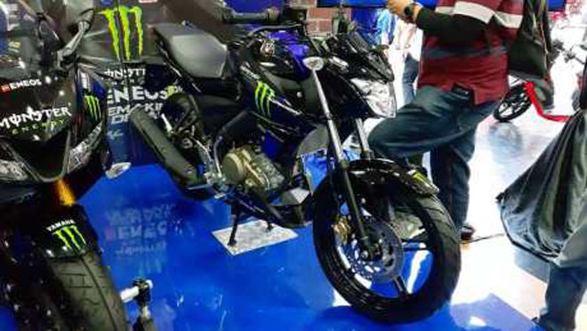 Sau Exciter 150, Yamaha mang bộ tem Monster Energy MotoGP lên naked bike Vixion - 1