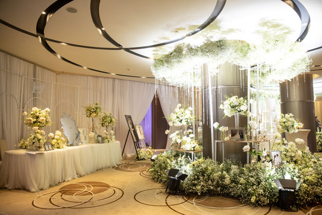 Hà Hồ và con trai xuất hiện bên dàn sao Việt dự đám cưới xa hoa của Dương Khắc Linh - 4