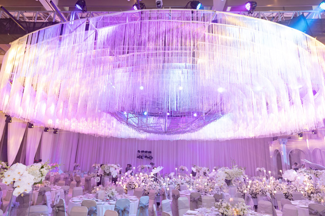 Hà Hồ và con trai xuất hiện bên dàn sao Việt dự đám cưới xa hoa của Dương Khắc Linh - 2