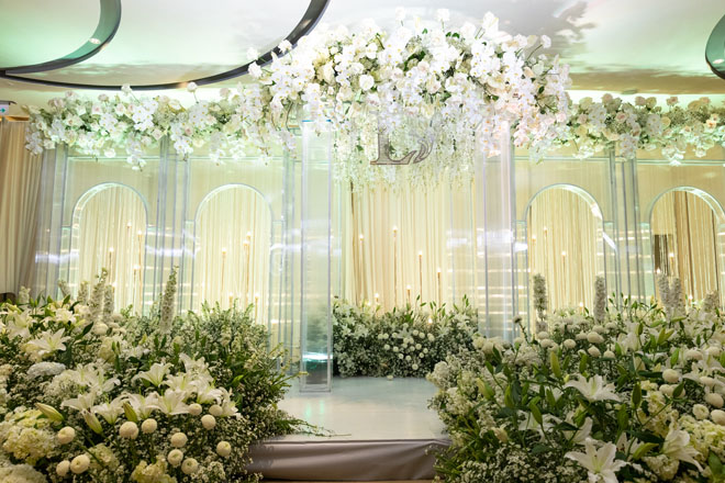 Hà Hồ và con trai xuất hiện bên dàn sao Việt dự đám cưới xa hoa của Dương Khắc Linh - 5