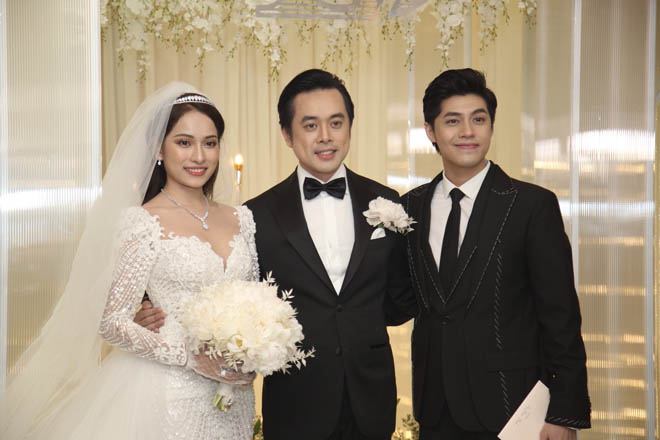 Hà Hồ và con trai xuất hiện bên dàn sao Việt dự đám cưới xa hoa của Dương Khắc Linh - 12