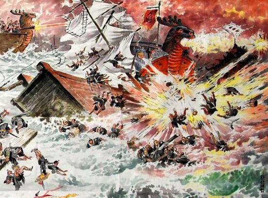 Trận hải chiến 10 vạn người chết, vua quan TQ ôm nhau nhảy xuống biển tự vẫn - 3