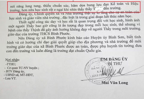 Thầy giáo dọa dùng lựu đạn &#34;xử&#34; hiệu trưởng - 2