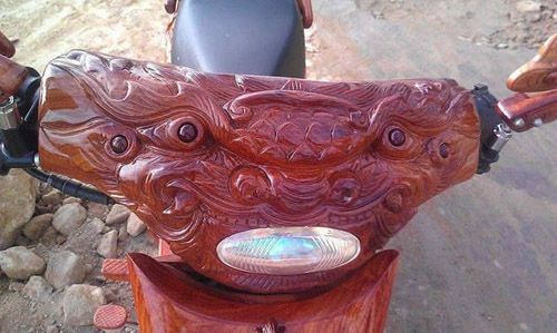 Những chiếc xe 2 bánh bằng gỗ gây sốt dân mạng Việt - 4