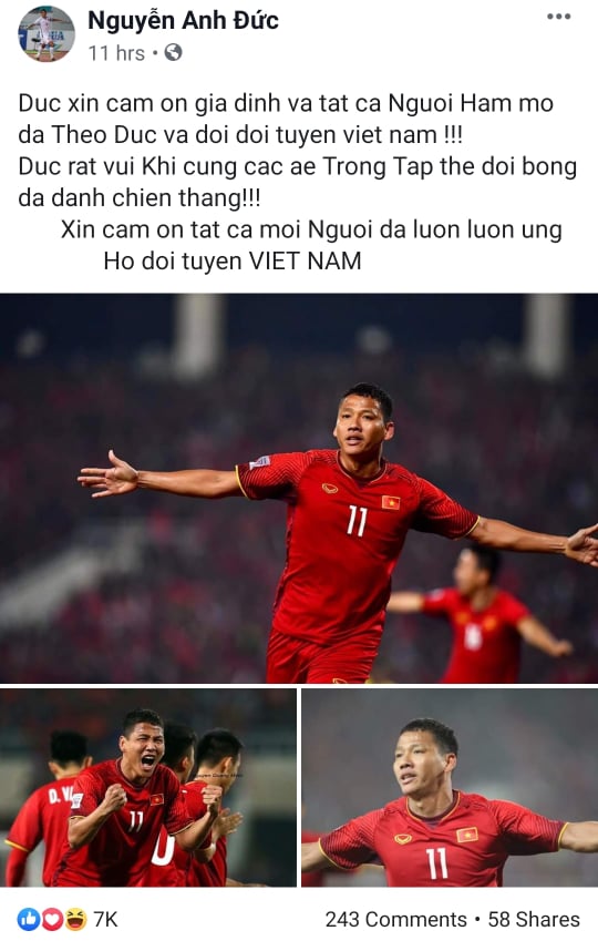 Dân mạng phục “lão tướng” Anh Đức sau bàn thắng tung lưới ĐT Thái Lan - 1