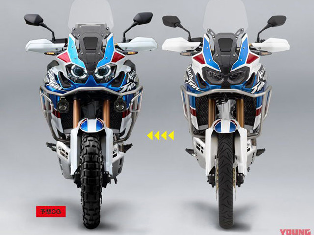 Thế giới xe - Honda Africa Twin 2020 thay đổi lớn, dung tích lên tới 1.100 cc