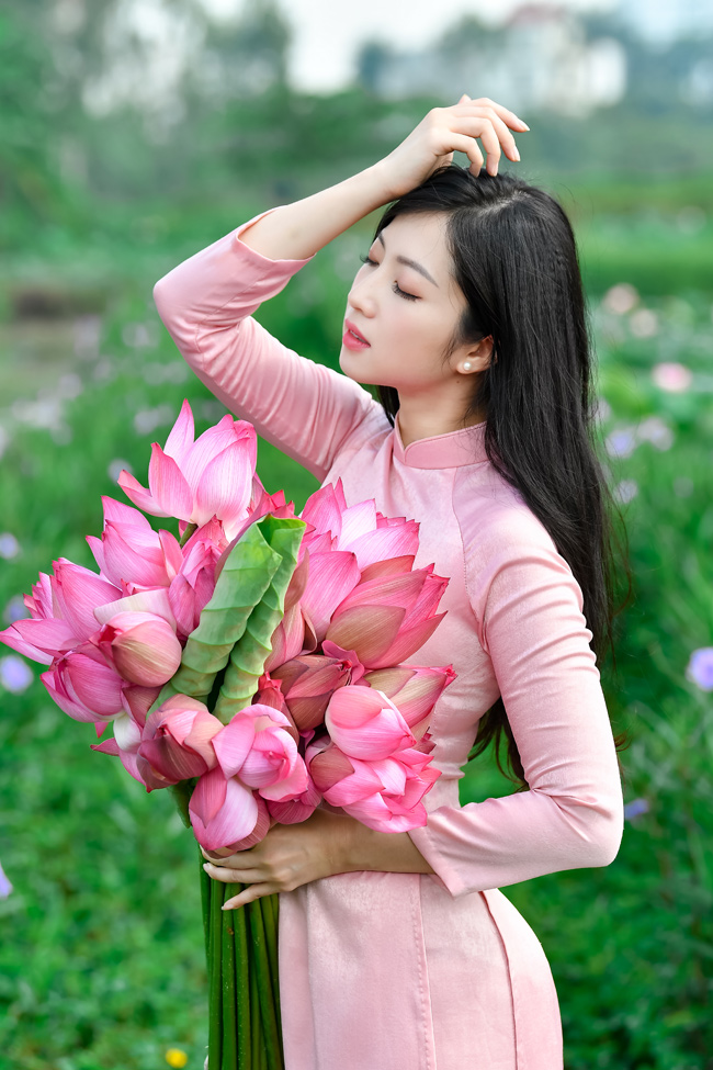 Tháng 6 về cũng là lúc hoa sen nở rộ.&nbsp;