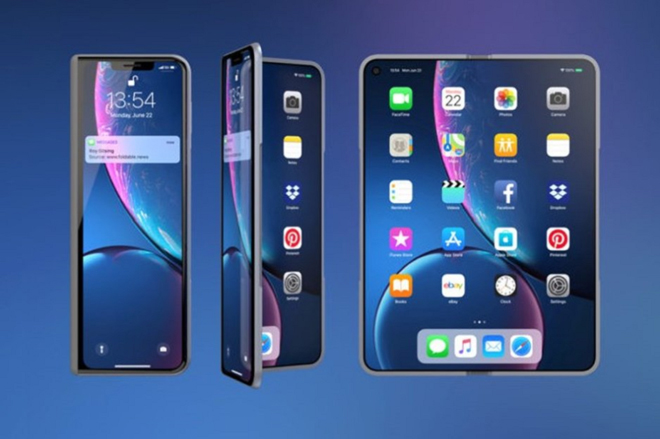 Đây là chiếc iPhone có màn hình gập lại đẹp nhất bạn từng xem - 1