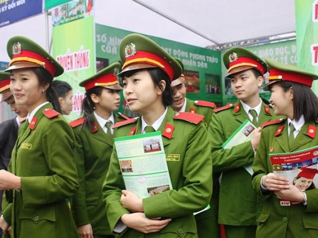 Giáo dục - du học - Những điểm mới nhất tuyển sinh vào các trường đại học khối công an