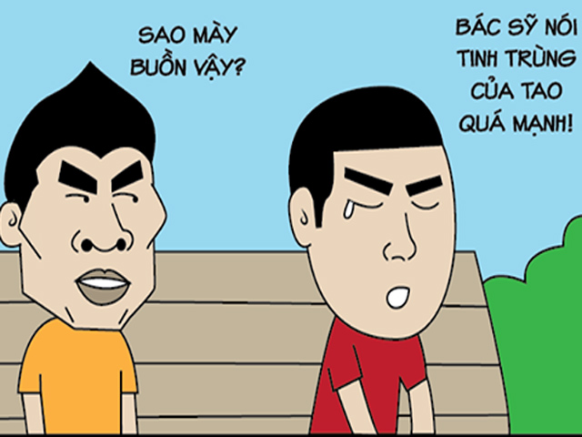 Tranh vui - Mạnh vừa vừa thôi, chứ đừng mạnh quá!