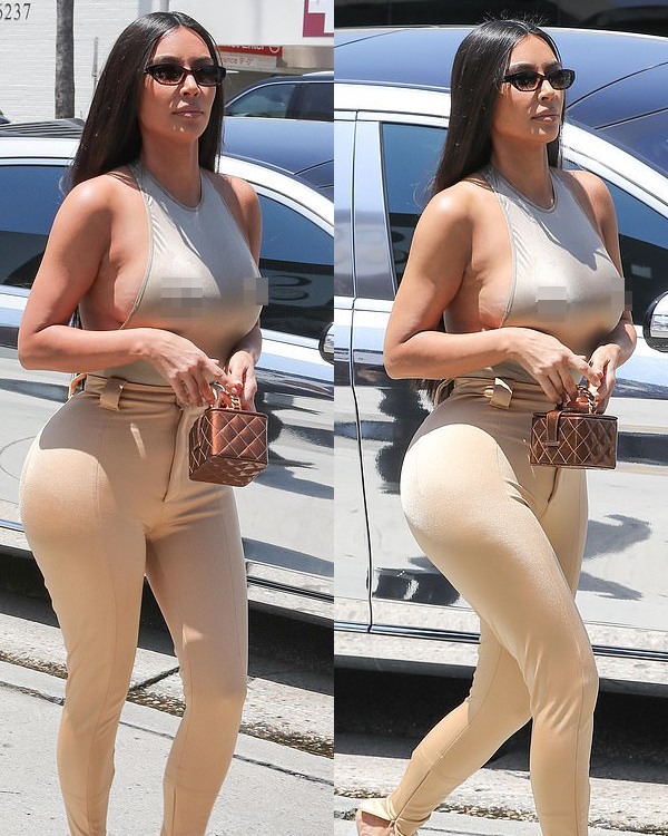 Cô Kim lại lăng xê mốt áo mỏng như da cùng đồ ôm chẽn - 4