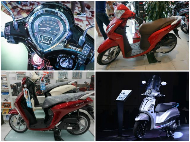 Bộ tứ xe ga Honda, Yamaha đang giảm giá mạnh trong tháng 6/2019