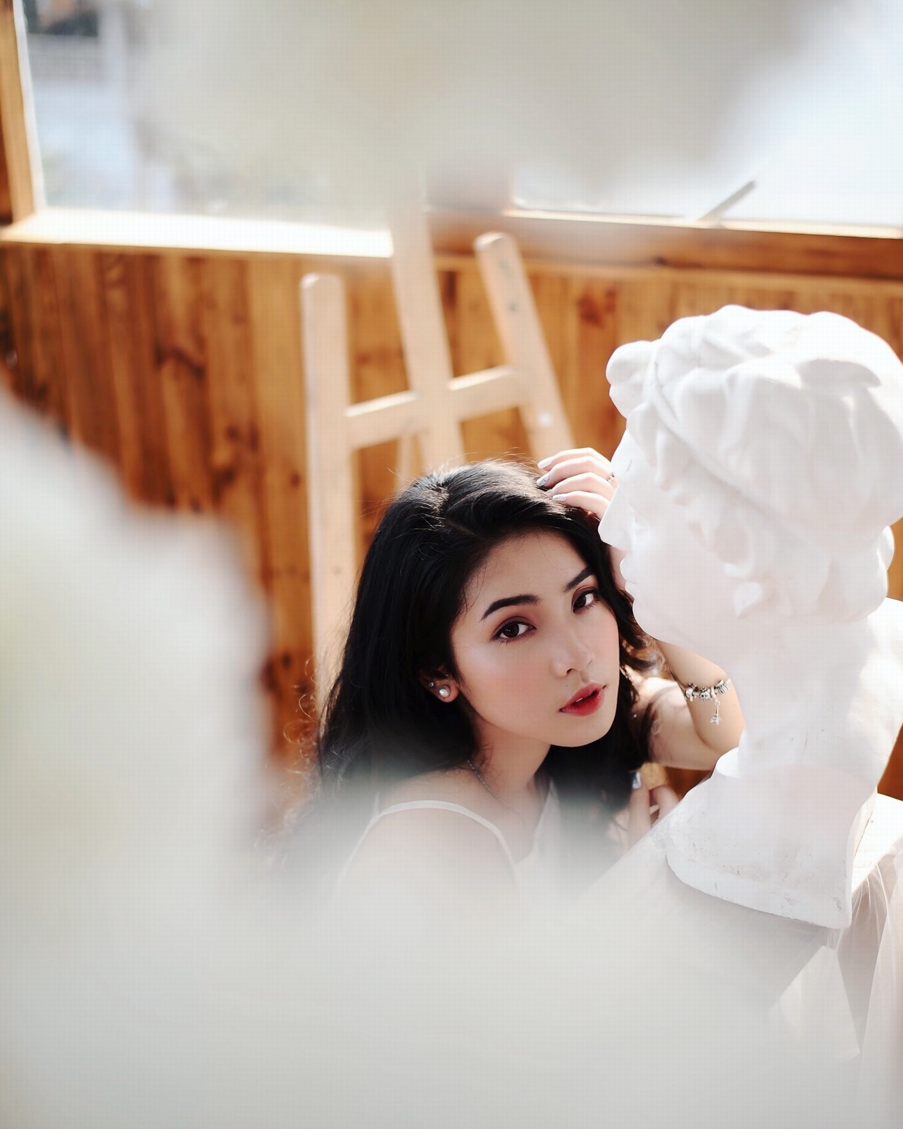 Hot girl đội Hồ Hoài Anh tung bản cover Anh nhà ở đâu thế - Mượn rượu tỏ tình - 6