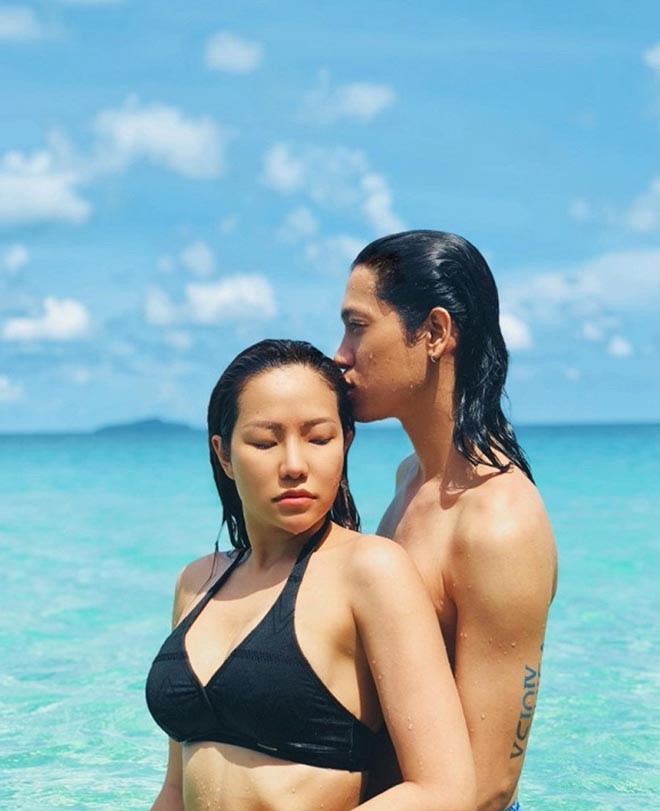 Vợ cũ Lâm Vinh Hải tung ảnh bán nude, lộ hình xăm thứ 7 - 1