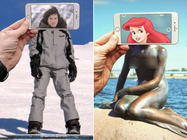 Tranh vui - Sống ảo với chiếc điện thoại như thế nào cho "chất"?