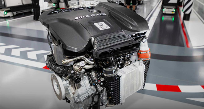 Chi tiết động cơ 4 xi-lanh mạnh nhất từ trước đến nay của Mercedes-AMG với 420 mã lực - 1