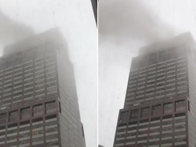 Thế giới - Trực thăng đâm vào nóc cao ốc ở New York, ít nhất 1 người chết