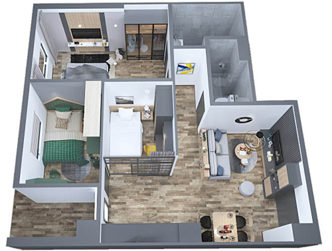 Tưng bừng khai trương căn hộ mẫu Eurowindow River Park Cầu Đông Trù ngày 16/6 - 4