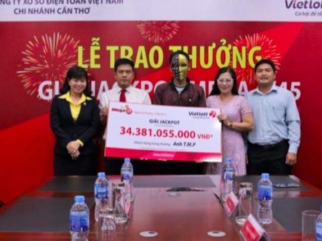 Trúng jackpot 34 tỉ và hai tình tiết chưa từng có trong lịch sử Vietlott