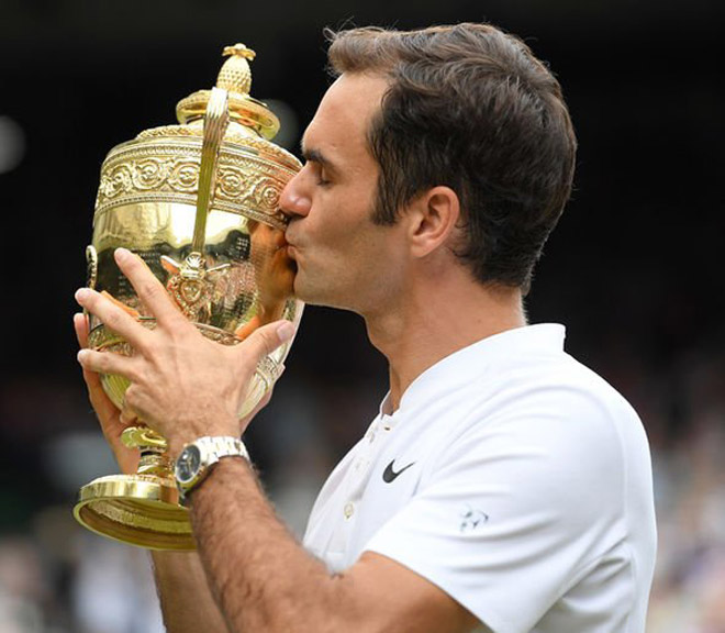 Wimbledon khai chiến: Federer chơi lớn khiến Nadal - Djokovic trầm trồ - 1