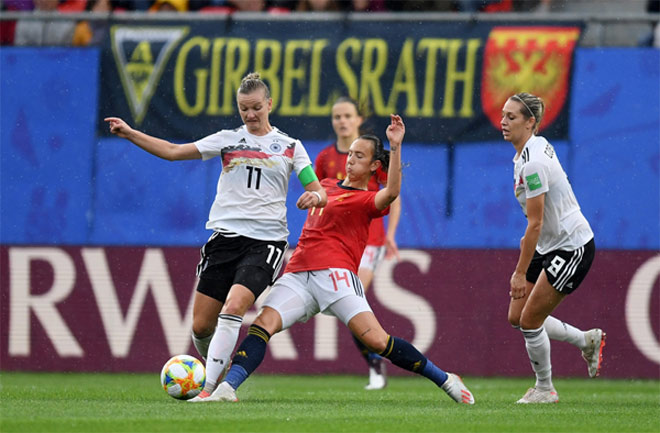 Đức - Tây Ban Nha: Đôi công rực lửa, chớp cơ hội vàng (World Cup nữ) - 1