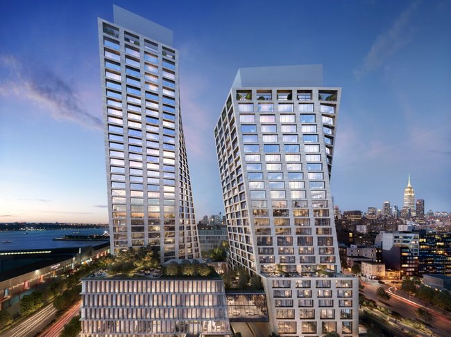 Tòa nhà có tên “XI” là một tòa tháp đôi ở phía tây Manhattan, New York (Mỹ), bao gồm 236 căn hộ cao cấp.