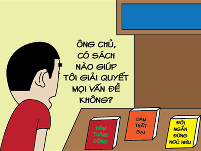 Tranh vui - Cách để giải quyết được 100% mọi vấn đề