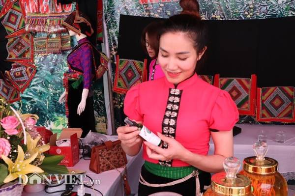 La liệt xoài bự, nấm linh chi "khủng" ở ngày hội nông sản Mường La - 12