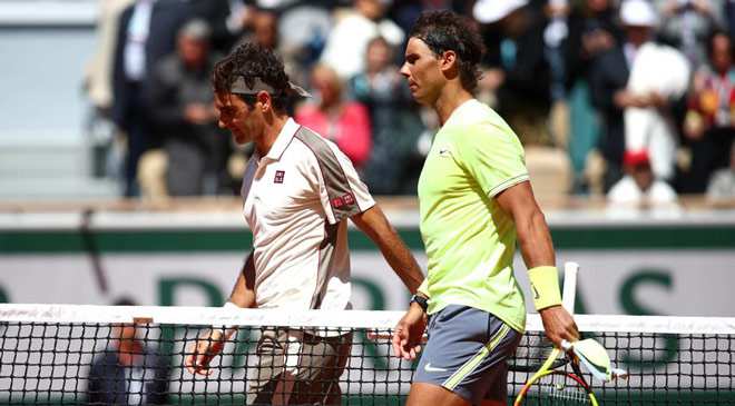 Bảng xếp hạng tennis 17/6: Federer bứt tốc hạ Nadal, &#34;nam thần&#34; gây sốc top 30 - 1