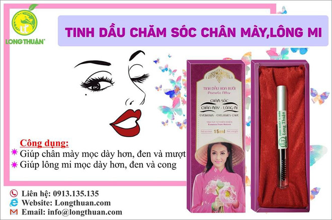 Bí quyết làm đẹp râu và lông mày bằng tinh dầu hoa bưởi - 3