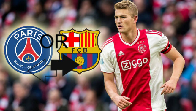&#34;Bom tấn&#34; De Ligt chốt tương lai: Đắn đo 2 bến đỗ, MU hay Barca hả hê? - 1
