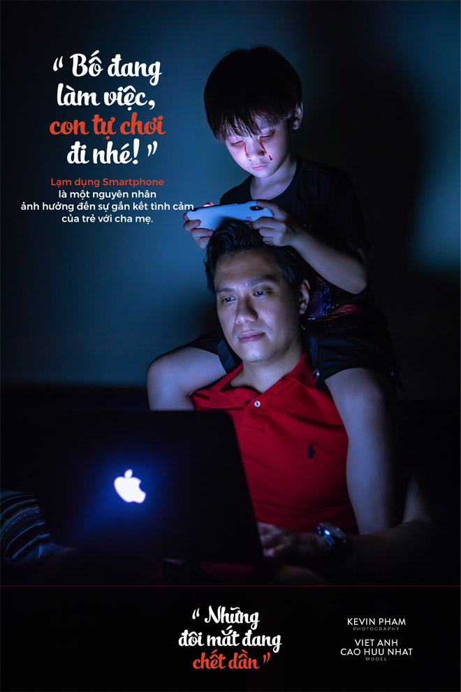 Bố mẹ khiến đôi mắt của trẻ đang chết dần - 2