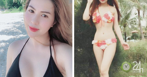 Vợ 2 vừa ly hôn của Việt Anh Người phán xử gợi cảm với áo ngắn, bikini