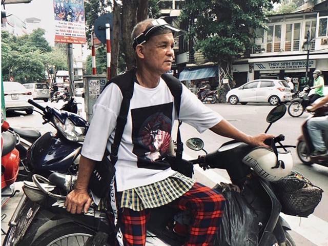 Chàng stylist Hà thành biến bác xe ôm thành tín đồ thời trang sành điệu