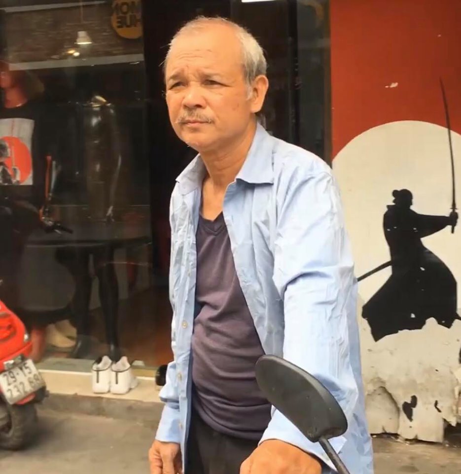 Chàng stylist Hà thành biến bác xe ôm thành tín đồ thời trang sành điệu - 1