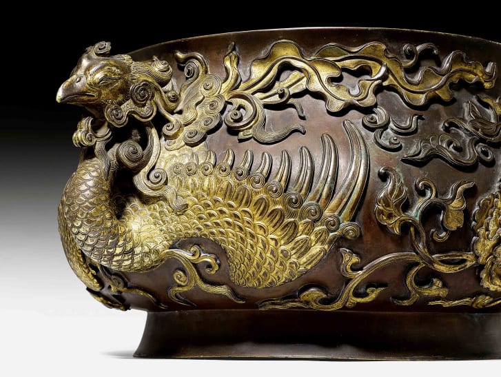 Lư hương của hoàng đế Trung Hoa được bán giá với giá kỷ lục - 1