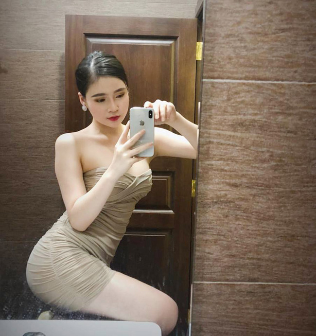 Chiều cao lý tưởng cùng ba vòng chuẩn khiến Thảo Nguyên càng có thêm sức hút.&nbsp;